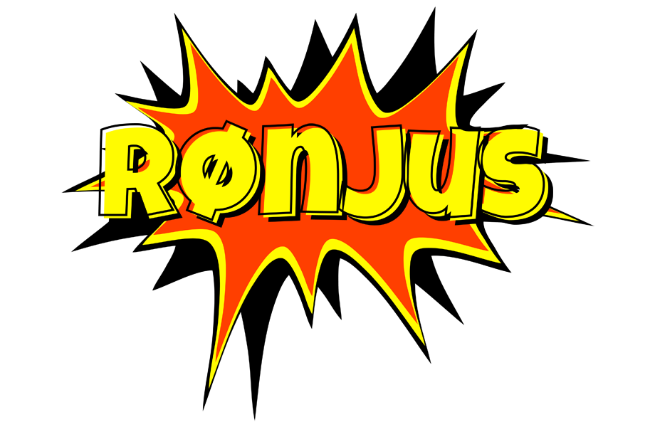 Rønjus bazinga logo