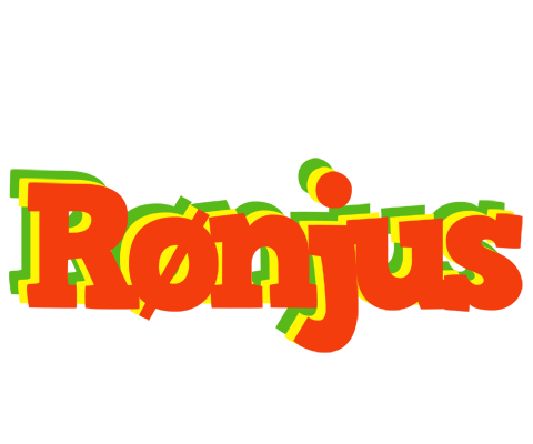 Rønjus bbq logo
