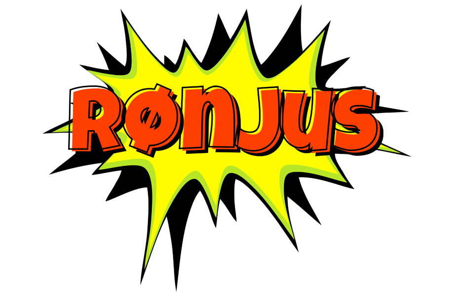 Rønjus bigfoot logo