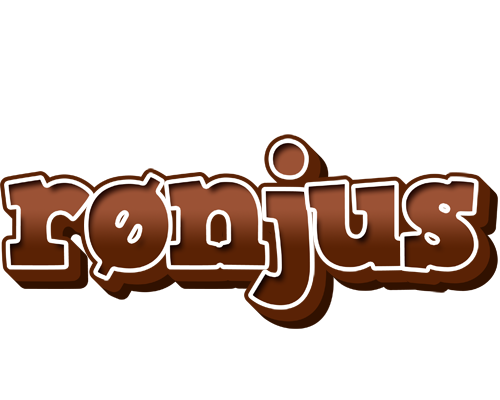 Rønjus brownie logo