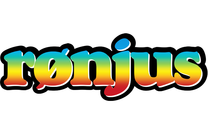 Rønjus color logo