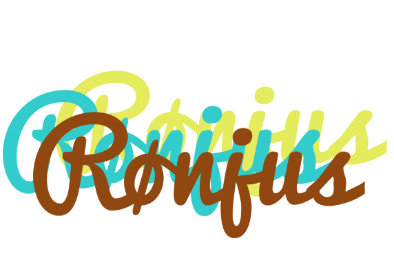 Rønjus cupcake logo