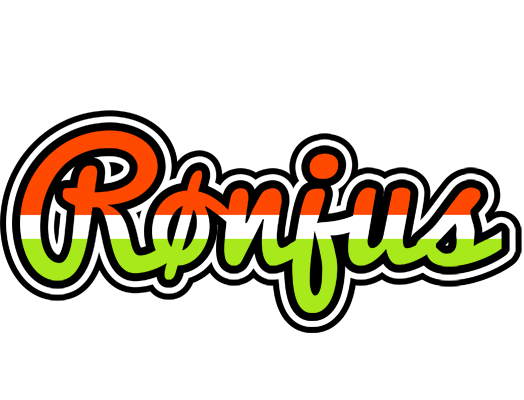 Rønjus exotic logo