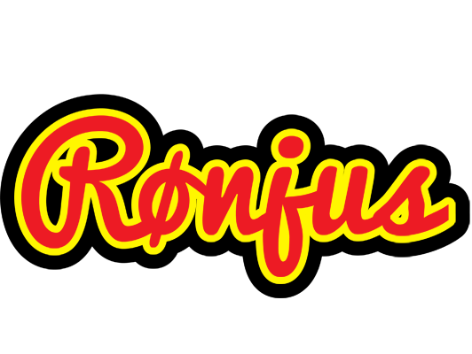 Rønjus fireman logo