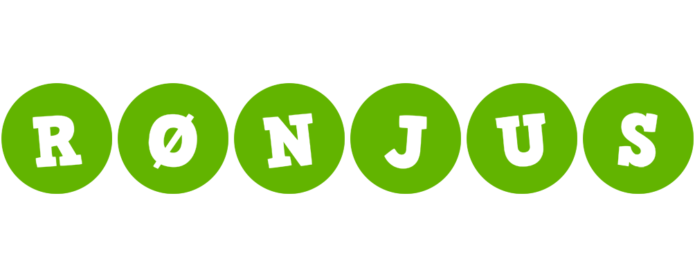 Rønjus games logo