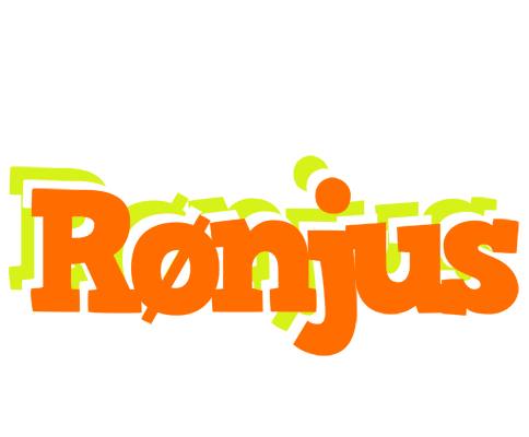 Rønjus healthy logo