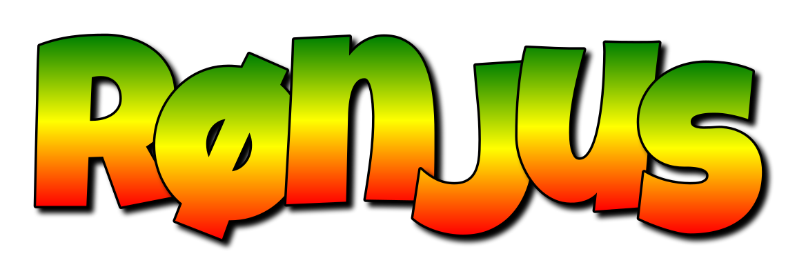 Rønjus mango logo