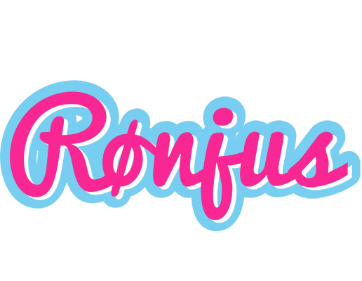 Rønjus popstar logo