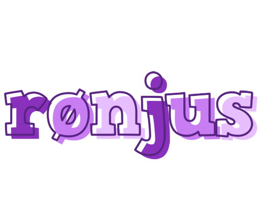 Rønjus sensual logo