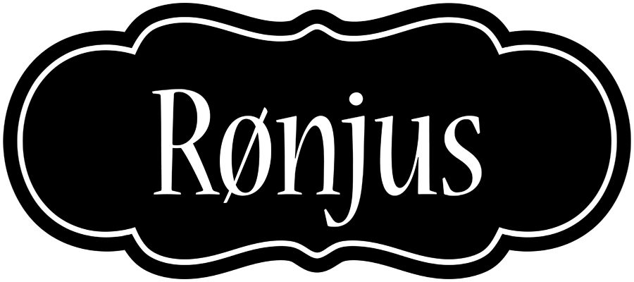 Rønjus welcome logo