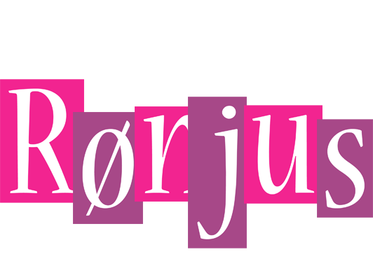 Rønjus whine logo