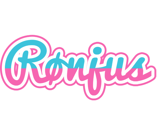 Rønjus woman logo