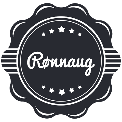 Rønnaug badge logo
