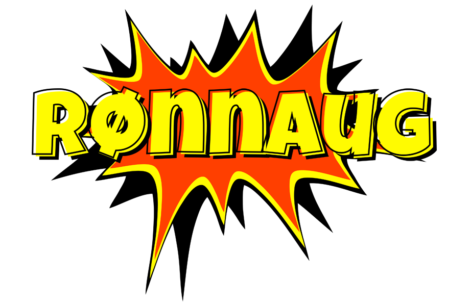 Rønnaug bazinga logo