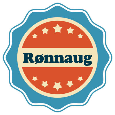 Rønnaug labels logo
