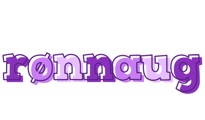 Rønnaug sensual logo