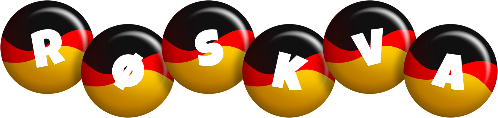 Røskva german logo