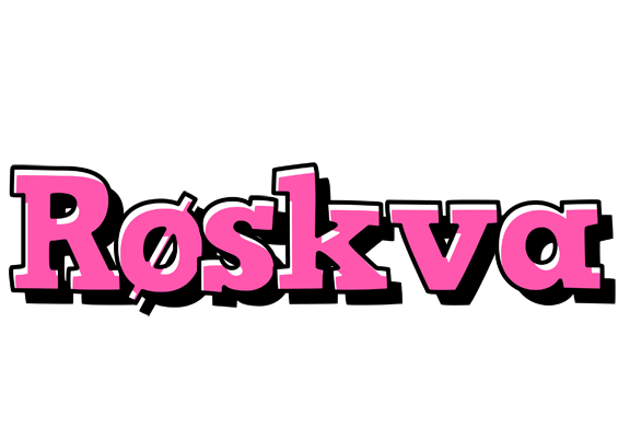 Røskva girlish logo