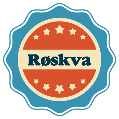 Røskva labels logo