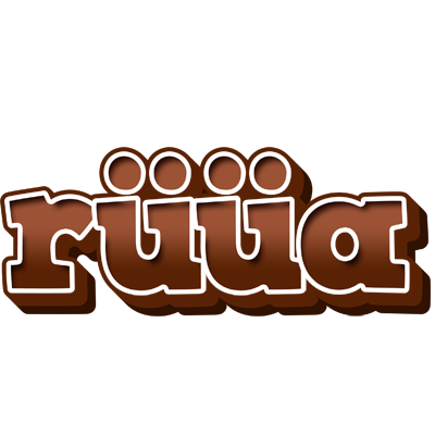 Rüüa brownie logo