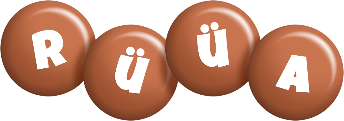 Rüüa candy-brown logo