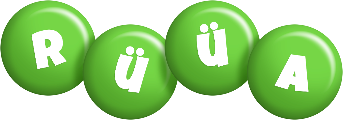 Rüüa candy-green logo