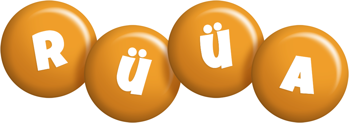 Rüüa candy-orange logo