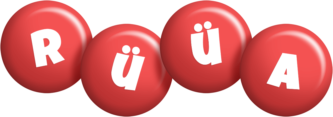 Rüüa candy-red logo