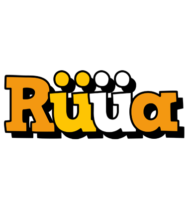 Rüüa cartoon logo