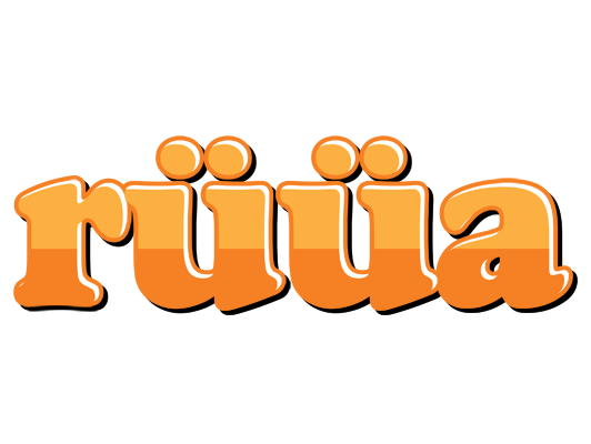 Rüüa orange logo