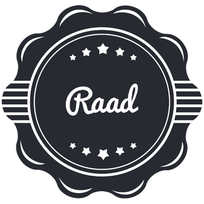 Raad badge logo