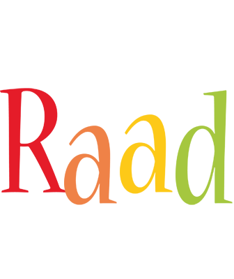 Raad birthday logo