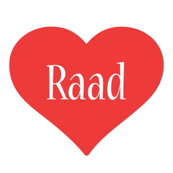 Raad love logo