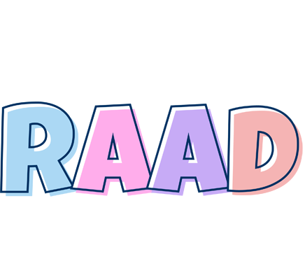 Raad pastel logo
