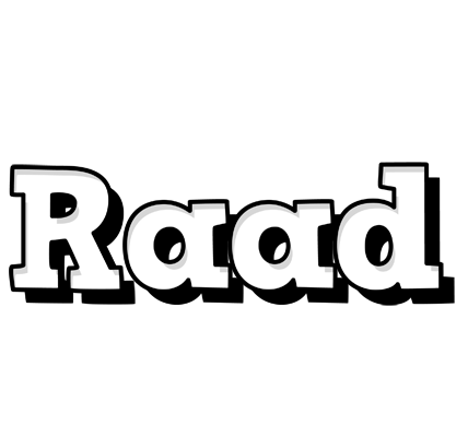 Raad snowing logo