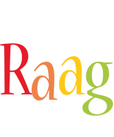 Raag birthday logo