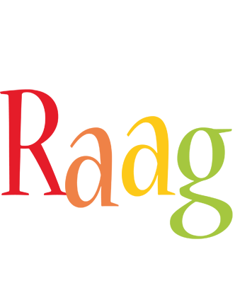 Raag birthday logo