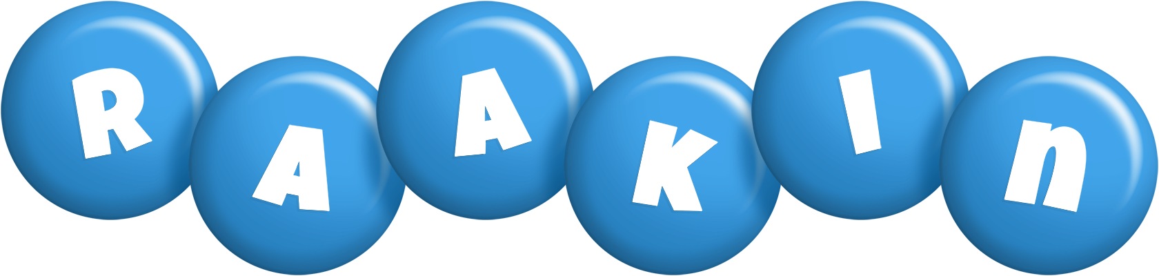 Raakin candy-blue logo