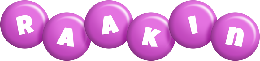 Raakin candy-purple logo