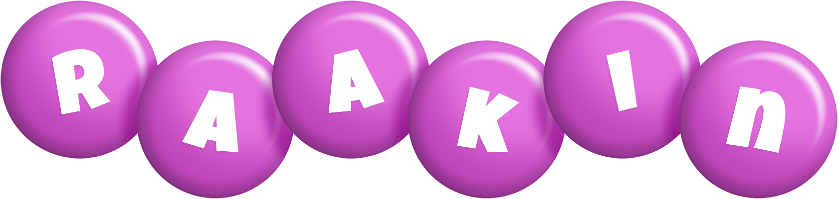 Raakin candy-purple logo