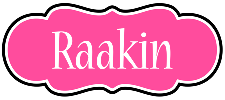 Raakin invitation logo