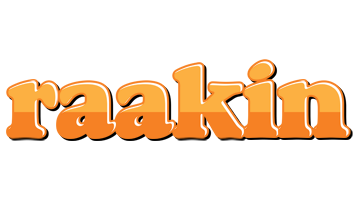 Raakin orange logo