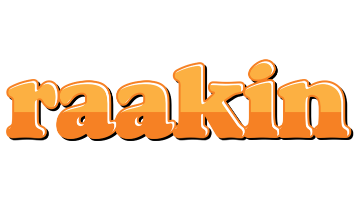 Raakin orange logo