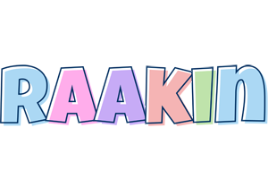 Raakin pastel logo