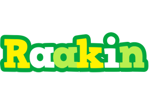 Raakin soccer logo