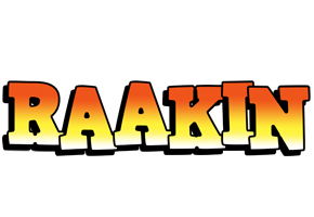 Raakin sunset logo