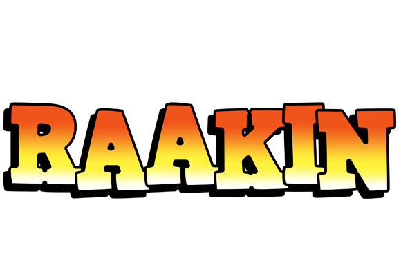 Raakin sunset logo