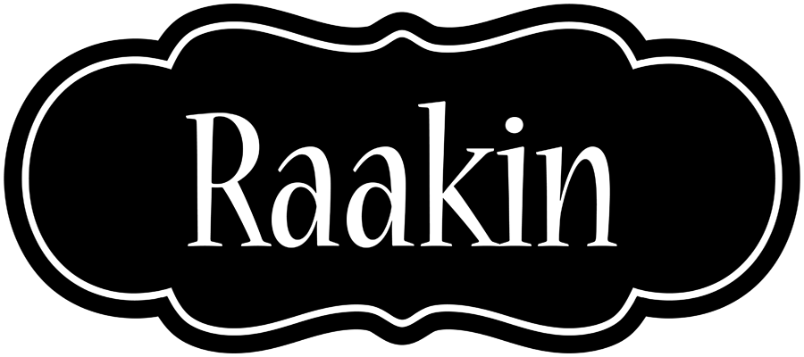 Raakin welcome logo