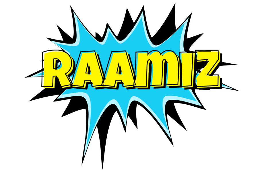 Raamiz amazing logo