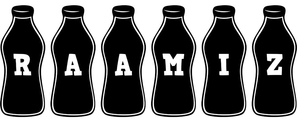 Raamiz bottle logo